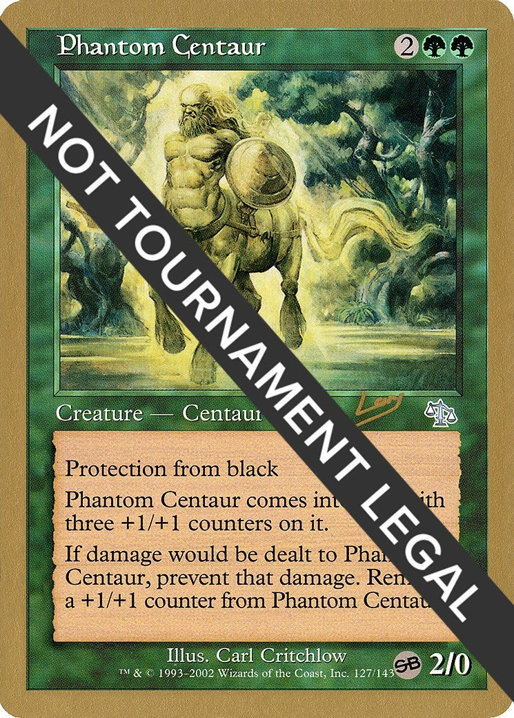 Image for Phantom Centaur - 2002 Raphael Levy (JUD) (SB) (World Championship Decks) - Magic: The Gathering