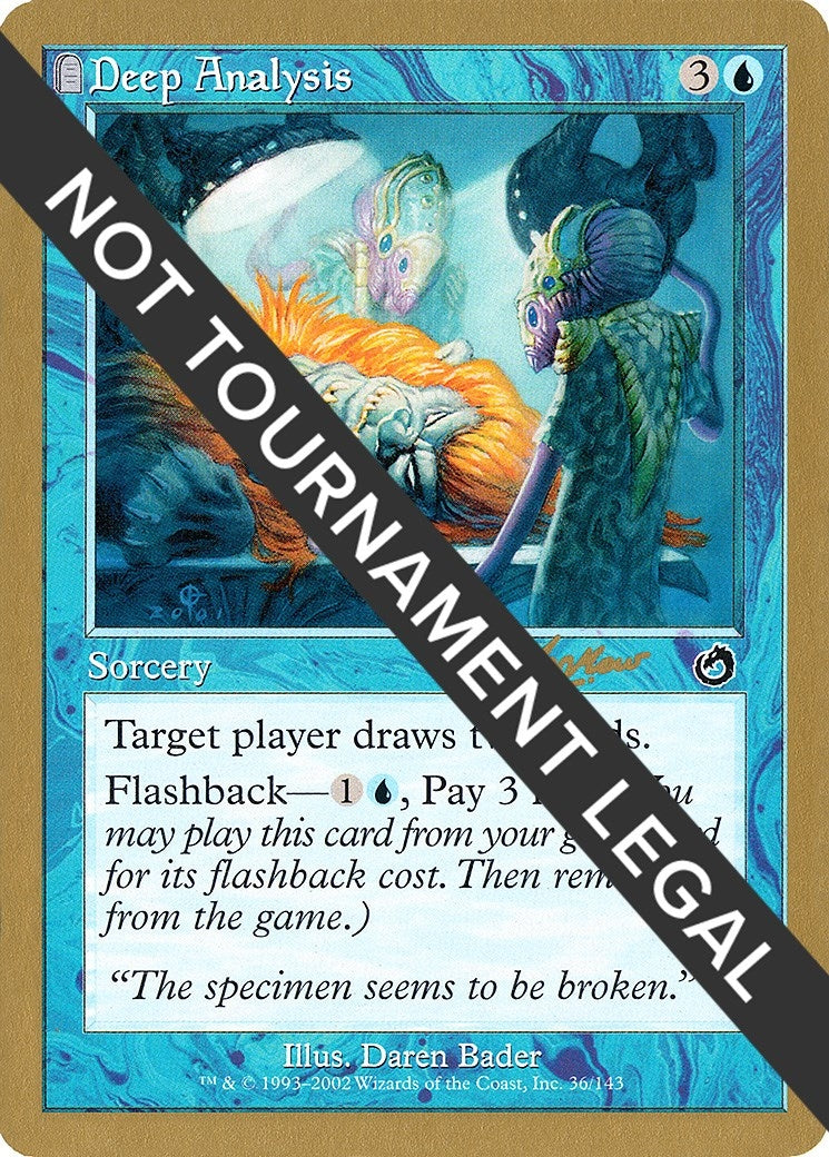 Image for Deep Analysis - 2002 Sim Han How (TOR) (World Championship Decks) - Magic: The Gathering