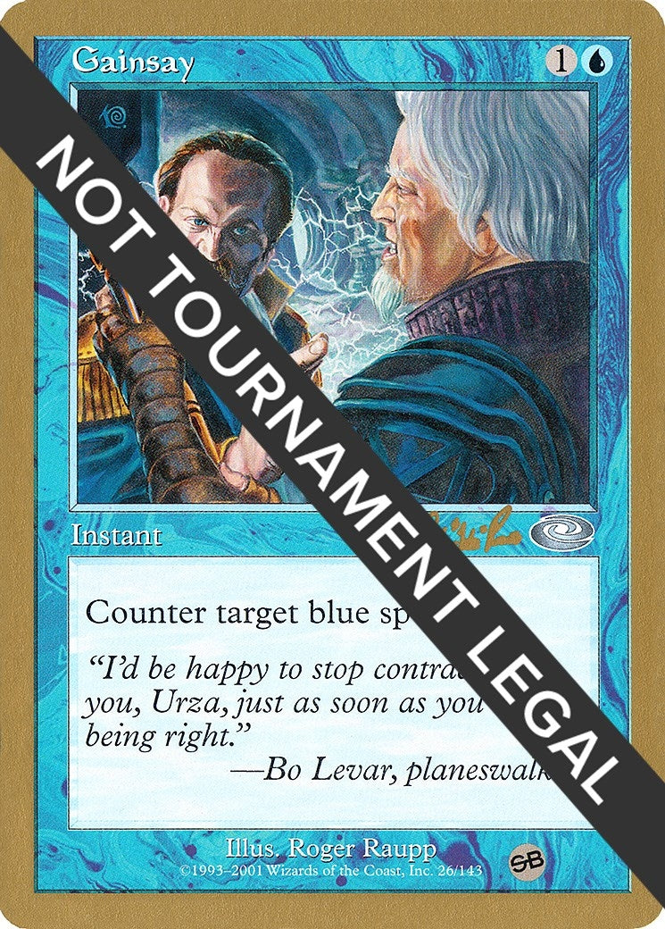 Image for Gainsay - 2002 Carlos Romao (PLS) (SB) (World Championship Decks) - Magic: The Gathering