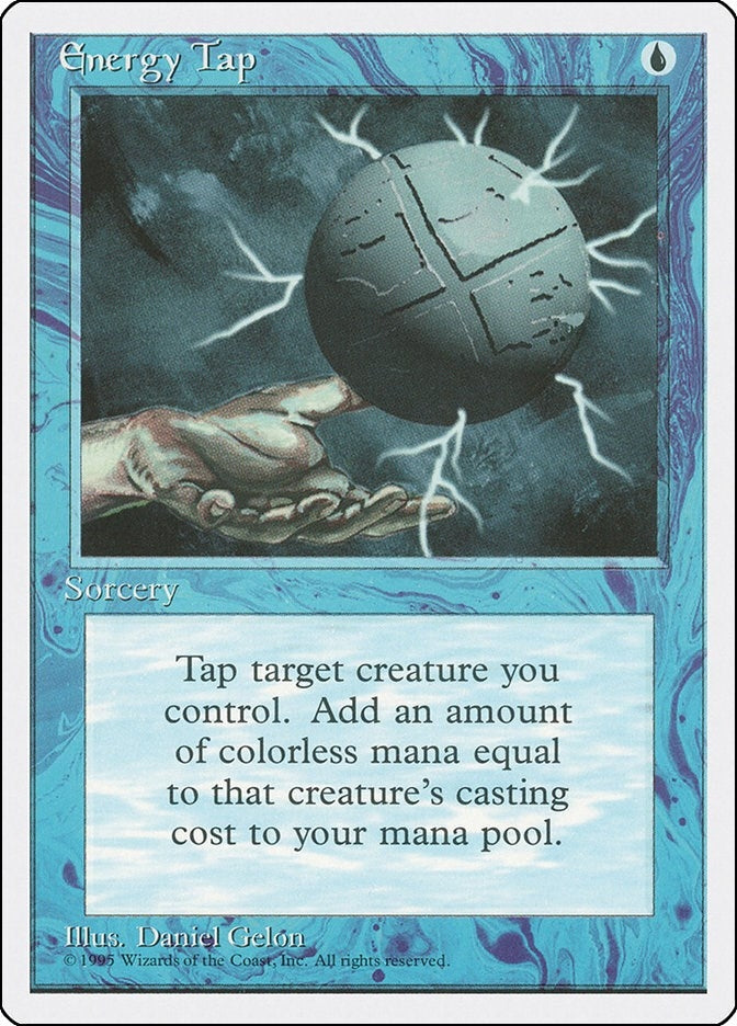 Image for Energy Tap (Fourth Edition) - Magic: The Gathering