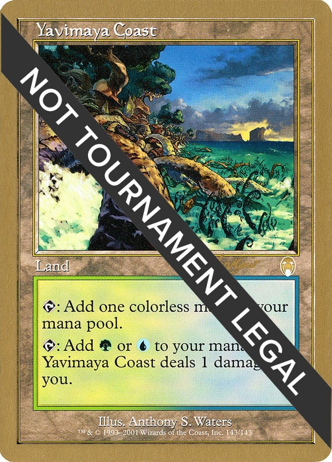 Image for Yavimaya Coast - 2002 Sim Han How (APC) (World Championship Decks) - Magic: The Gathering