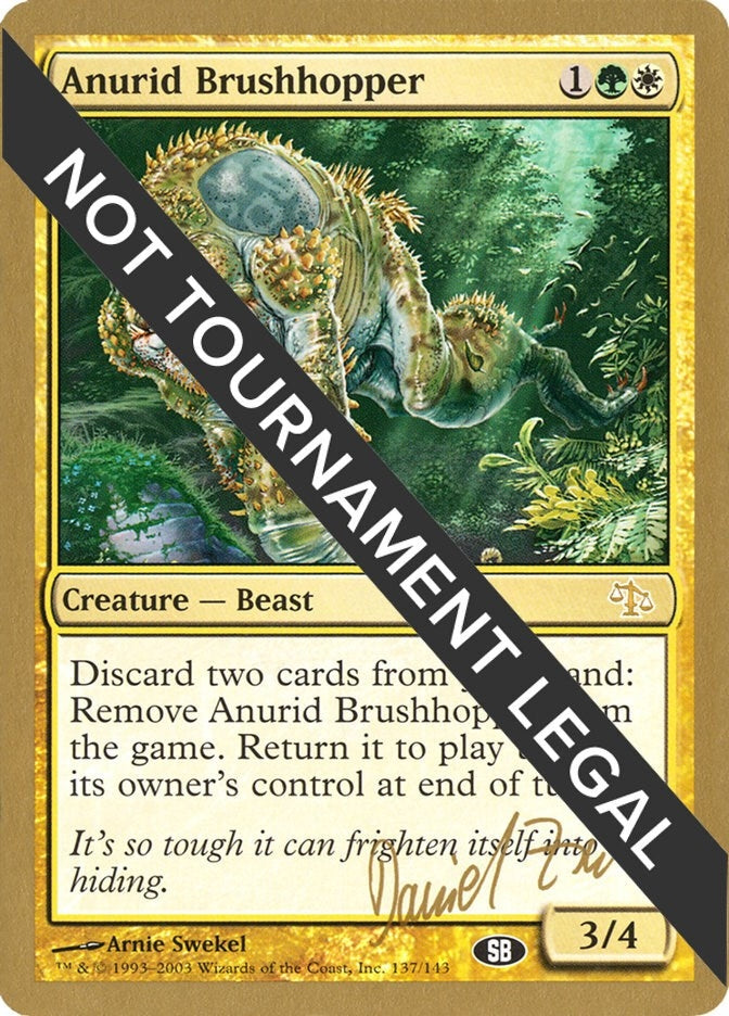Image for Anurid Brushhopper - 2003 Daniel Zink (JUD) (SB) (World Championship Decks) - Magic: The Gathering