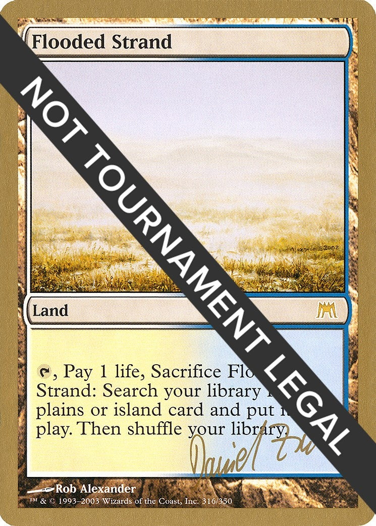 Image for Flooded Strand - 2003 Daniel Zink (ONS) (World Championship Decks) - Magic: The Gathering