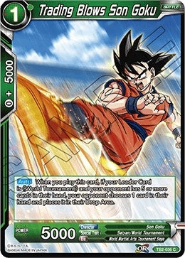 Image for Trading Blows Son Goku (World Martial Arts Tournament) (TB2-036) - Dragon Ball Super: Masters