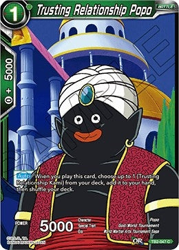 Image for Trusting Relationship Popo (World Martial Arts Tournament) (TB2-047) - Dragon Ball Super: Masters