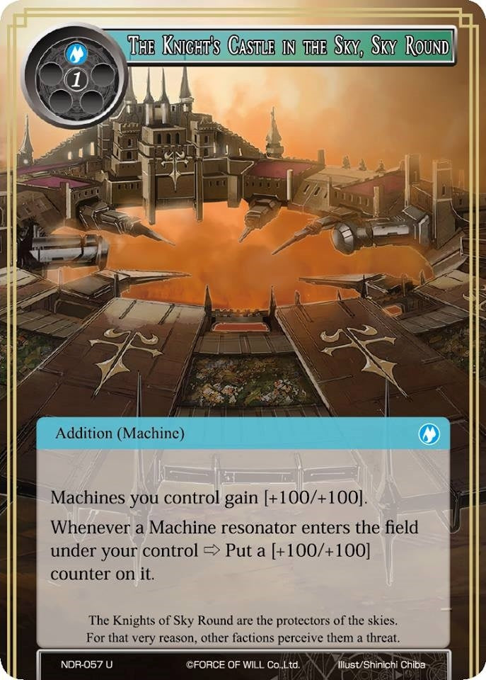 Image for The Knight's Castle in the Sky, Sky Round (New Dawn Rises) (NDR-057) - Force of Will