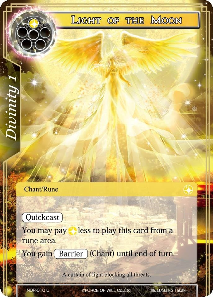 Image for Light of the Moon (New Dawn Rises) (NDR-010) - Force of Will