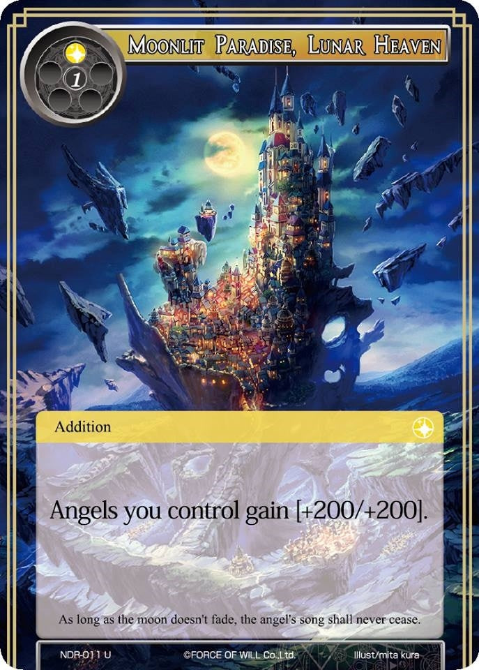 Image for Moonlit Paradise, Lunar Heaven (New Dawn Rises) (NDR-011) - Force of Will