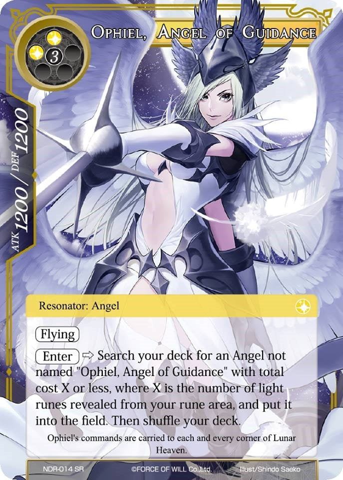 Image for Ophiel, Angel of Guidance (New Dawn Rises) (NDR-014) - Force of Will