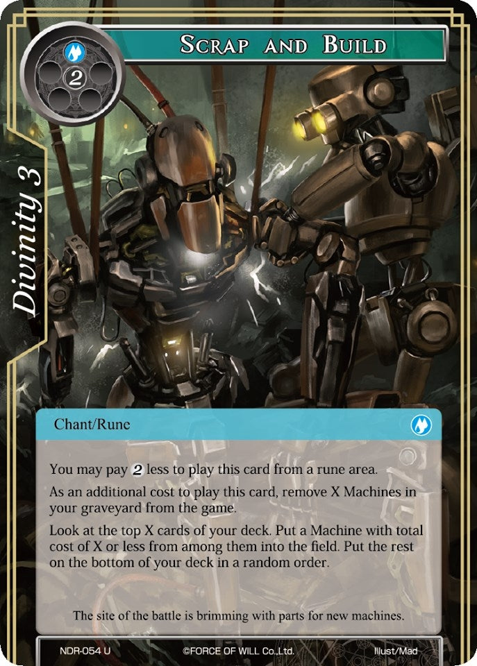 Image for Scrap and Build (New Dawn Rises) (NDR-054) - Force of Will