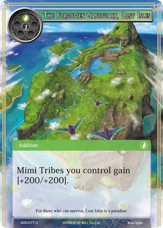 Image for The Forgotten Sanctuary, Lost Isles (New Dawn Rises) (NDR-077) - Force of Will