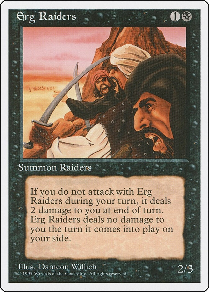 Image for Erg Raiders (Fourth Edition) - Magic: The Gathering