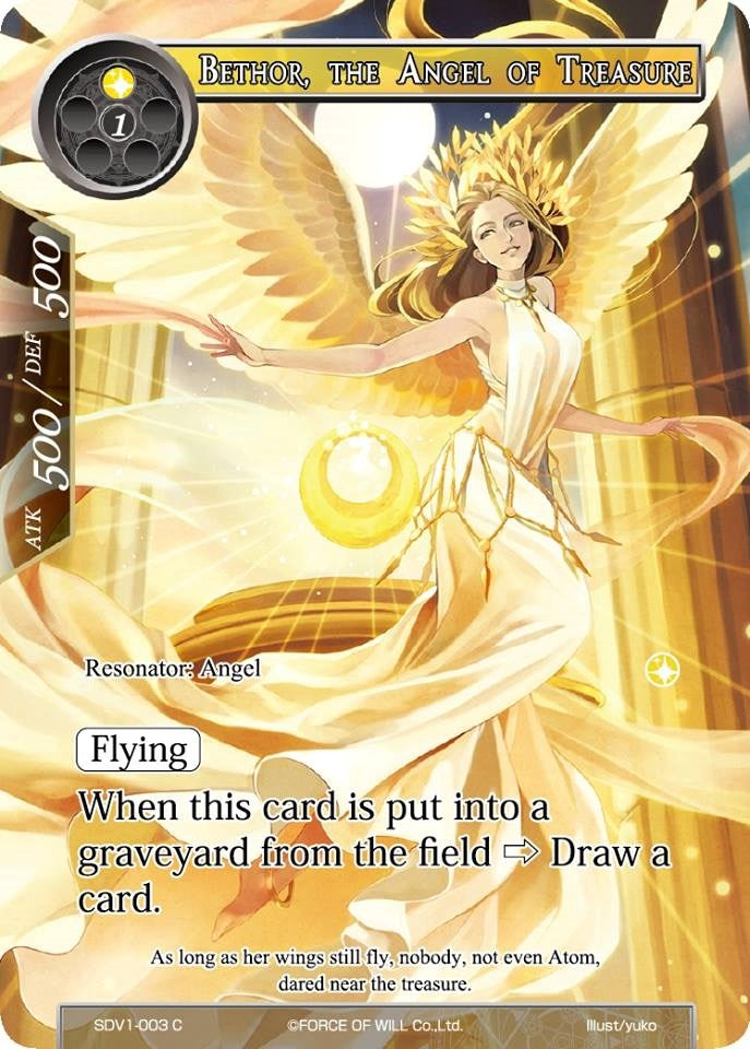 Image for Bethor, the Angel of Treasure (Valhalla Cluster Starter Deck) (SDV1-003) - Force of Will