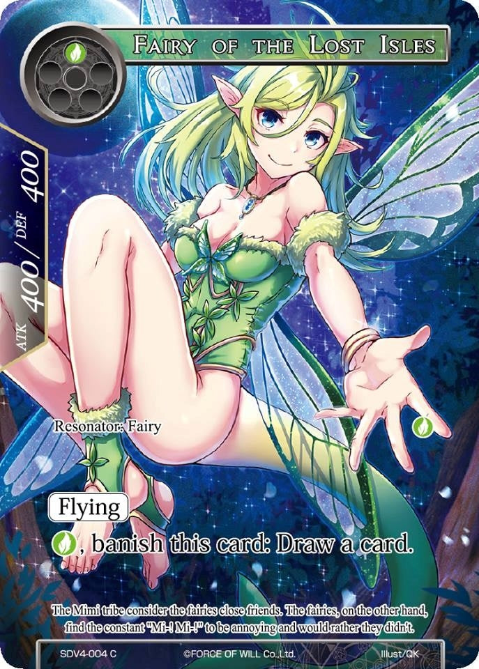 Image for Fairy of the Lost Isles (Valhalla Cluster Starter Deck) (SDV4-004) - Force of Will