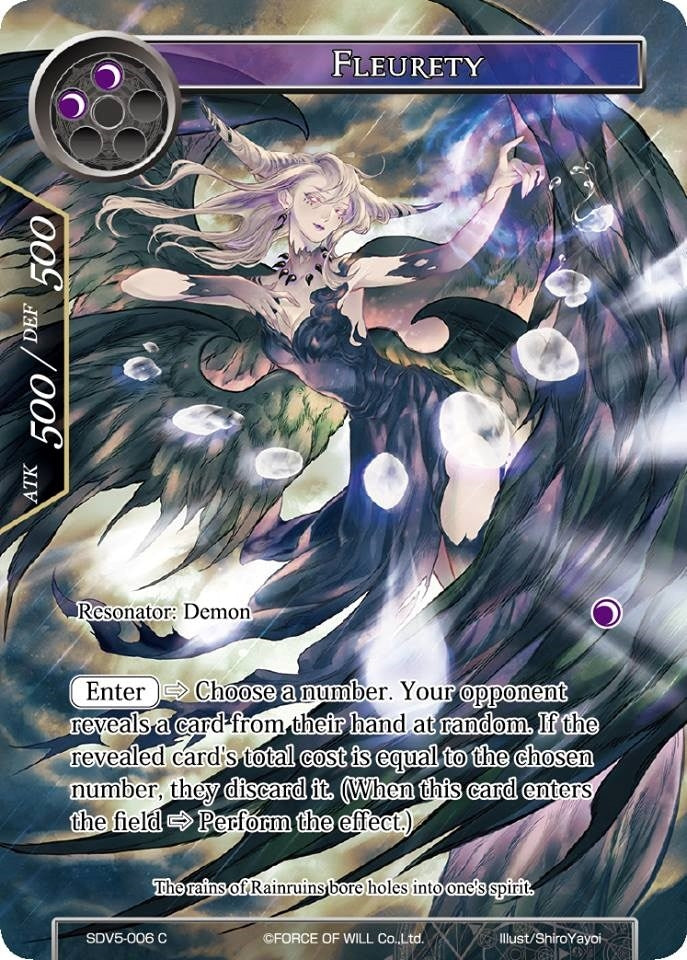 Image for Fleurety (Valhalla Cluster Starter Deck) (SDV5-006) - Force of Will