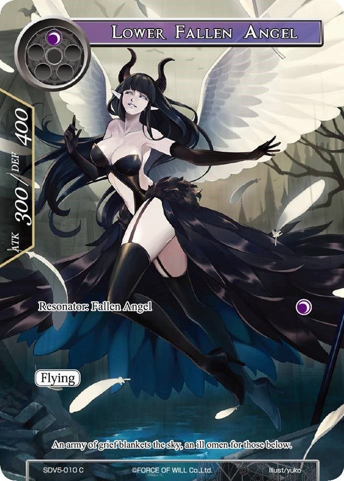 Image for Lower Fallen Angel (Valhalla Cluster Starter Deck) (SDV5-010) - Force of Will