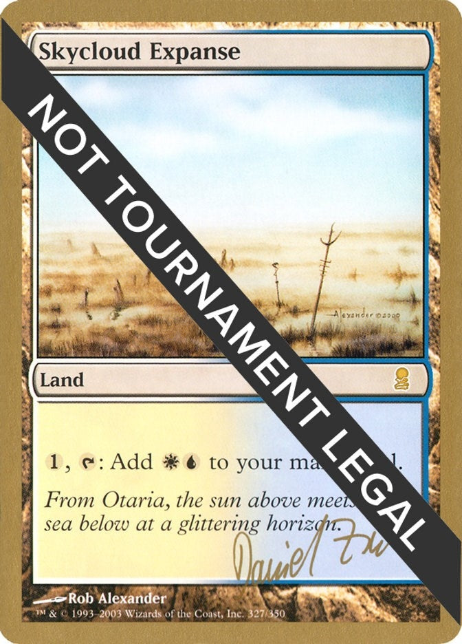 Image for Skycloud Expanse - 2003 Daniel Zink (ODY) (World Championship Decks) - Magic: The Gathering