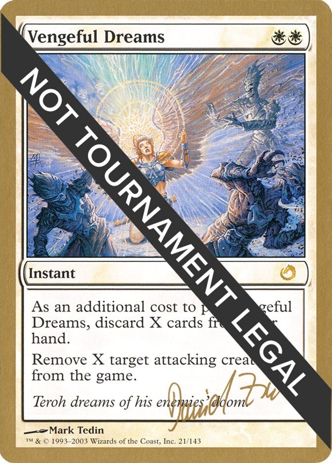 Image for Vengeful Dreams - 2003 Daniel Zink (TOR) (World Championship Decks) - Magic: The Gathering