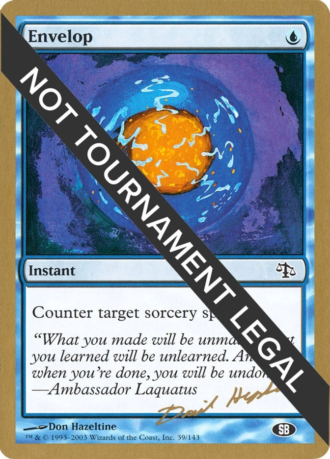 Image for Envelop - 2003 Dave Humpherys (JUD) (SB) (World Championship Decks) - Magic: The Gathering