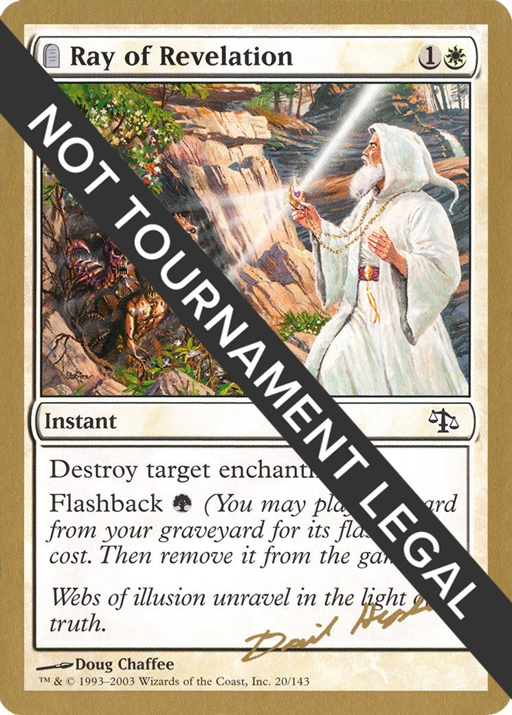 Image for Ray of Revelation - 2003 Dave Humpherys (JUD) (World Championship Decks) - Magic: The Gathering