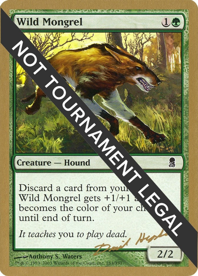 Image for Wild Mongrel - 2003 Dave Humpherys (ODY) (World Championship Decks) - Magic: The Gathering