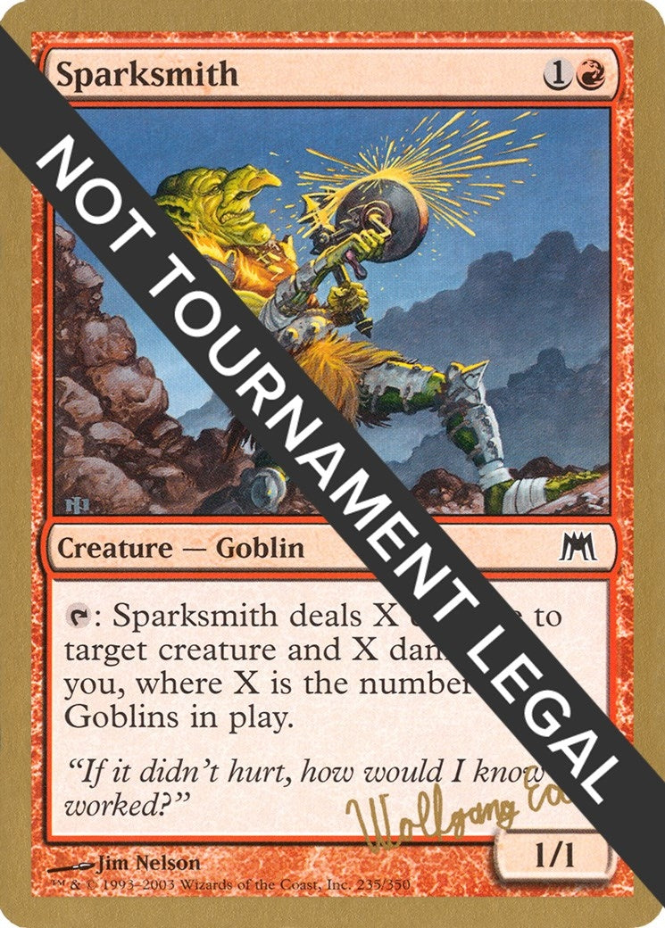 Image for Sparksmith - 2003 Wolfgang Eder (ONS) (World Championship Decks) - Magic: The Gathering