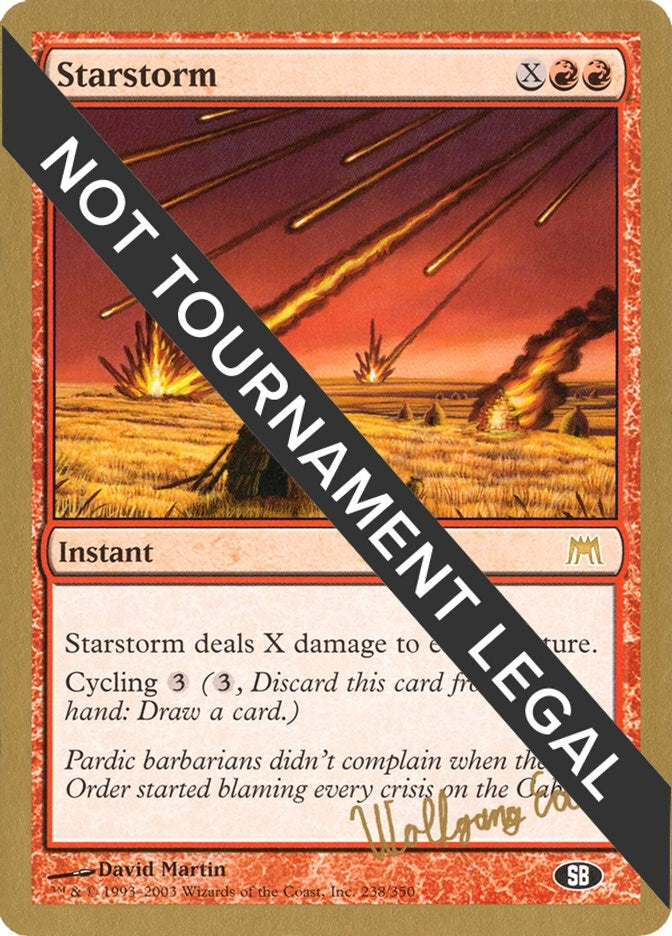 Image for Starstorm - 2003 Wolfgang Eder (ONS) (SB) (World Championship Decks) - Magic: The Gathering
