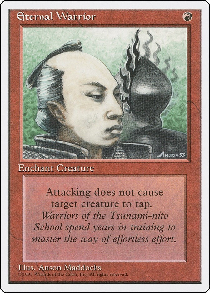 Image for Eternal Warrior (Fourth Edition) - Magic: The Gathering