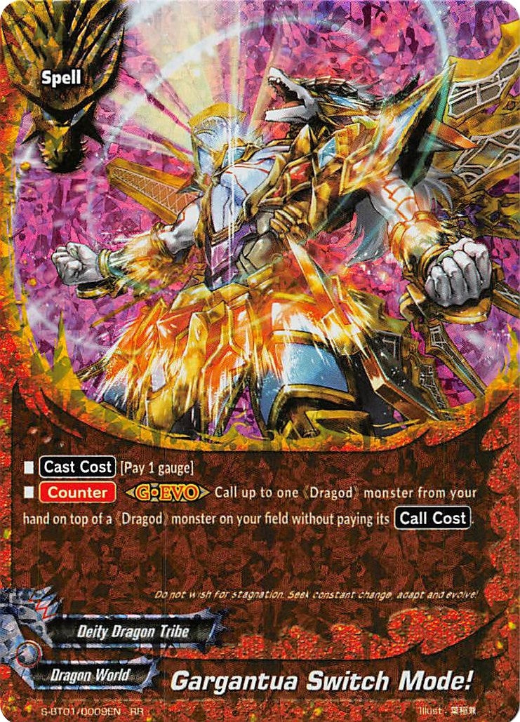 Image for Gargantua Switch Mode! (Gargantua Awakened) (S-BT01/0009EN) - Future Card BuddyFight