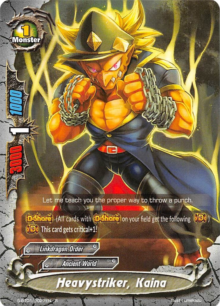 Image for Heavystriker, Kaina (Gargantua Awakened) (S-BT01/0027EN) - Future Card BuddyFight