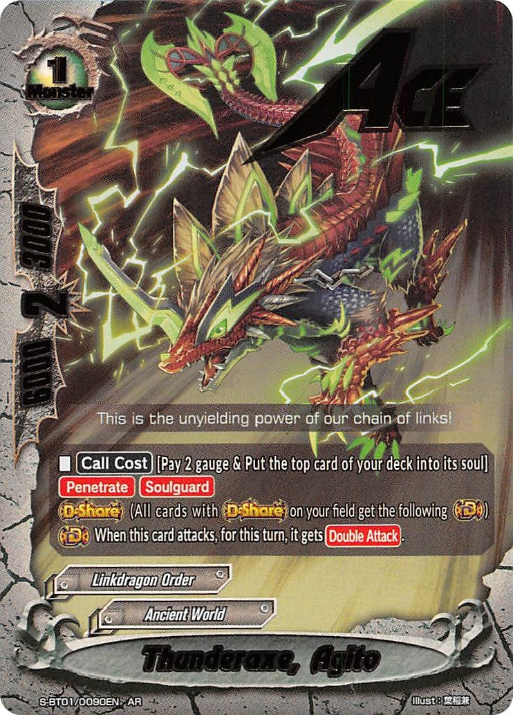 Image for Thunderaxe, Agito (AR) (Gargantua Awakened) (S-BT01/0090EN) - Future Card BuddyFight