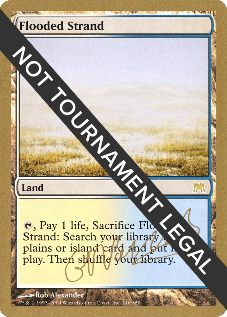Image for Flooded Strand - 2004 Gabriel Nassif (ONS) (World Championship Decks) - Magic: The Gathering