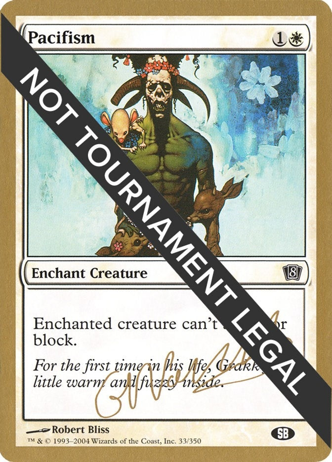 Image for Pacifism - 2004 Gabriel Nassif (8ED) (SB) (World Championship Decks) - Magic: The Gathering