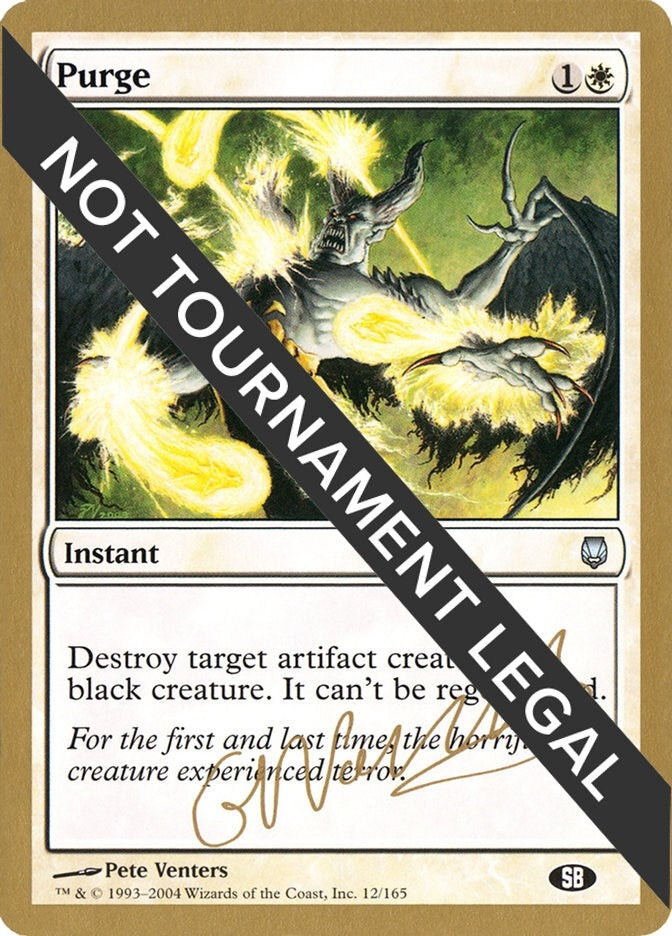Image for Purge - 2004 Gabriel Nassif (DST) (SB) (World Championship Decks) - Magic: The Gathering