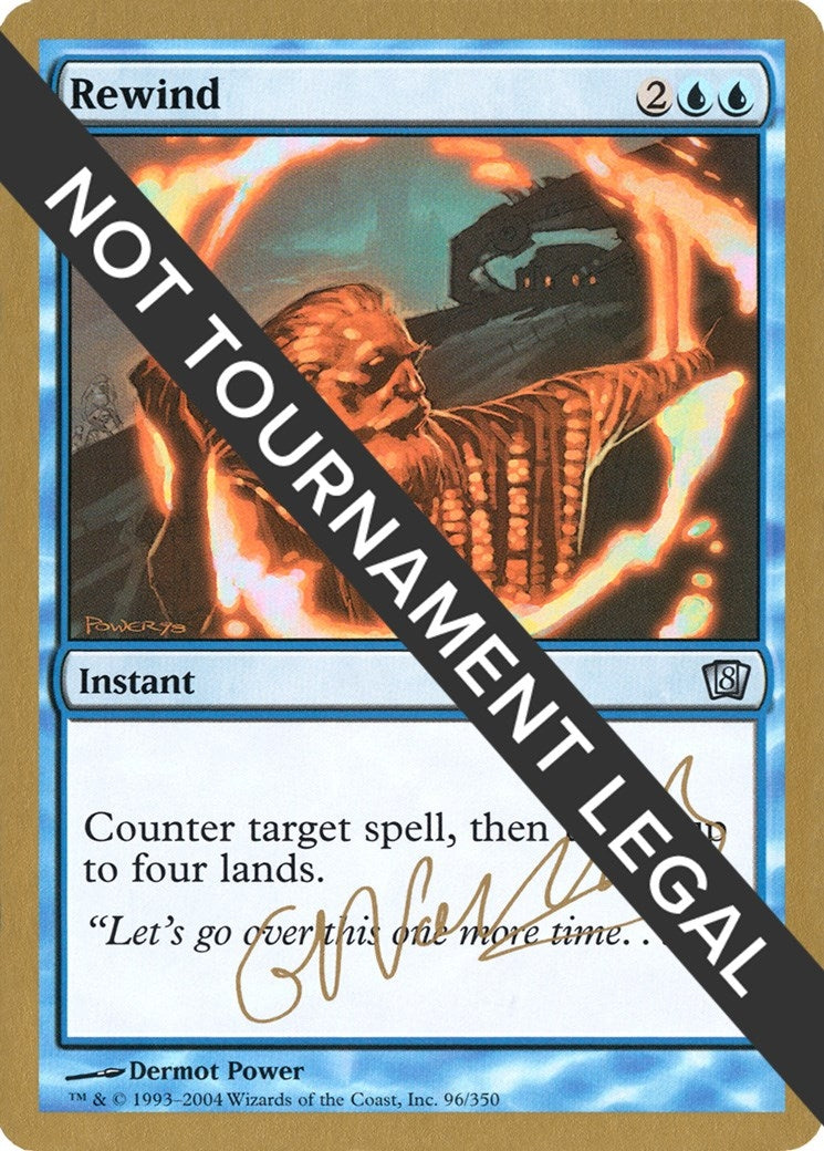 Image for Rewind - 2004 Gabriel Nassif (8ED) (World Championship Decks) - Magic: The Gathering