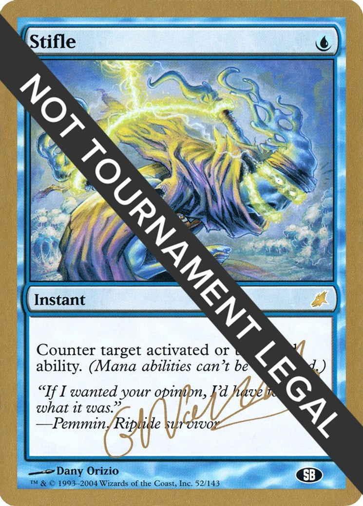 Image for Stifle - 2004 Gabriel Nassif (SCG) (SB) (World Championship Decks) - Magic: The Gathering