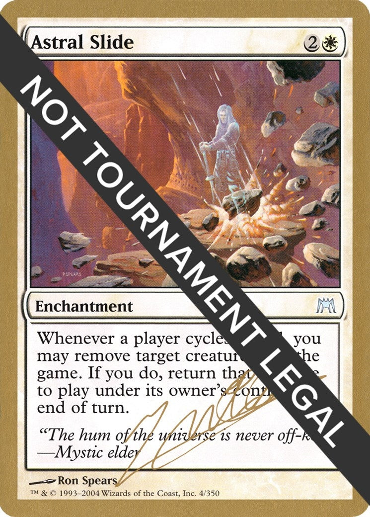 Image for Astral Slide - 2004 Julien Nuijten (ONS) (World Championship Decks) - Magic: The Gathering