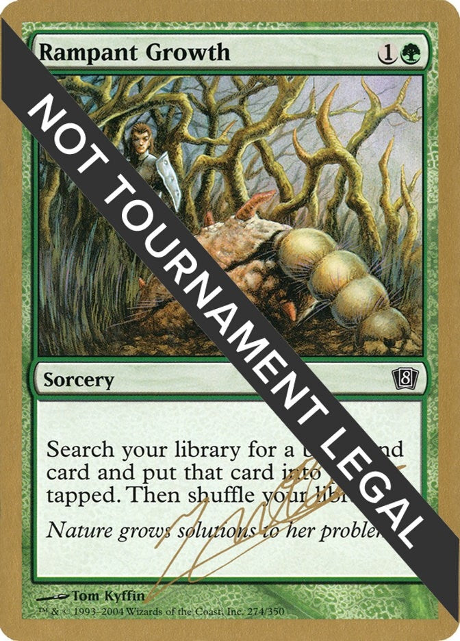 Image for Rampant Growth - 2004 Julien Nuijten (8ED) (World Championship Decks) - Magic: The Gathering
