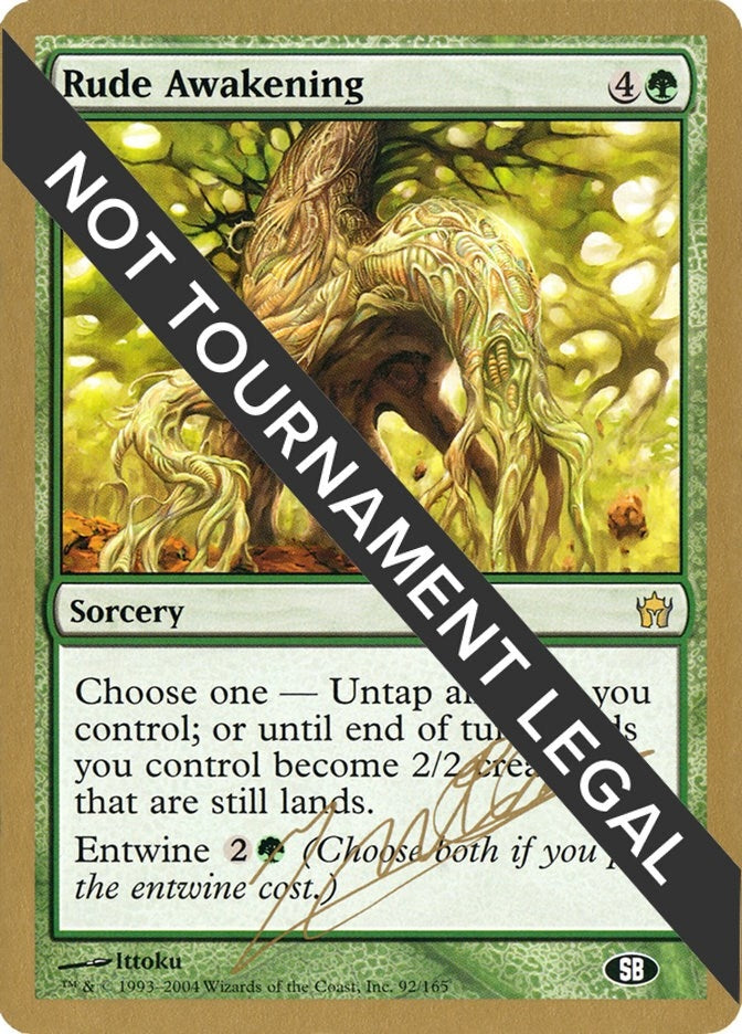 Image for Rude Awakening - 2004 Julien Nuijten (5DN) (SB) (World Championship Decks) - Magic: The Gathering