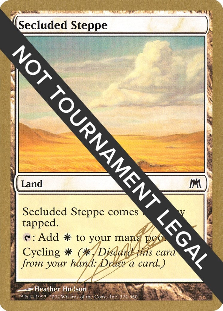 Image for Secluded Steppe - 2004 Julien Nuijten (ONS) (World Championship Decks) - Magic: The Gathering