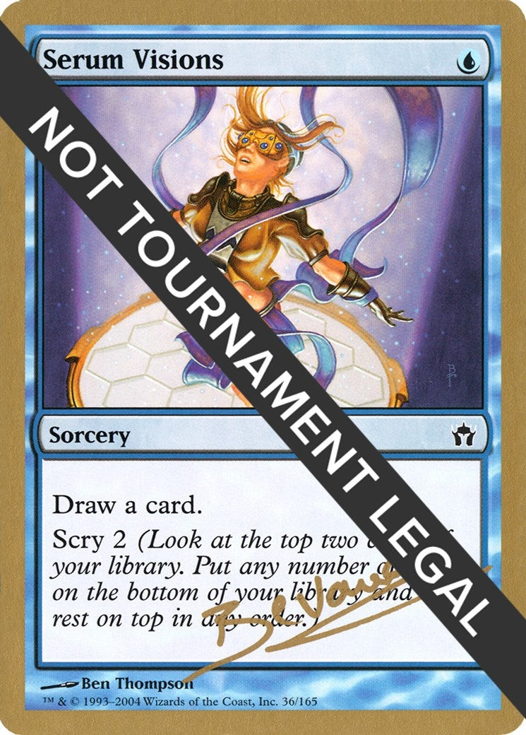 Image for Serum Visions - 2004 Manuel Bevand (5DN) (World Championship Decks) - Magic: The Gathering