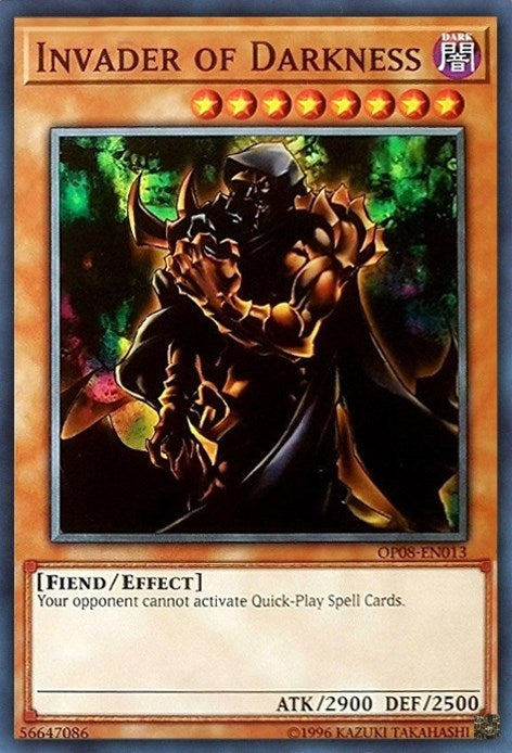 Image for Invader of Darkness (OTS Tournament Pack 8) (OP08-EN013) - YuGiOh