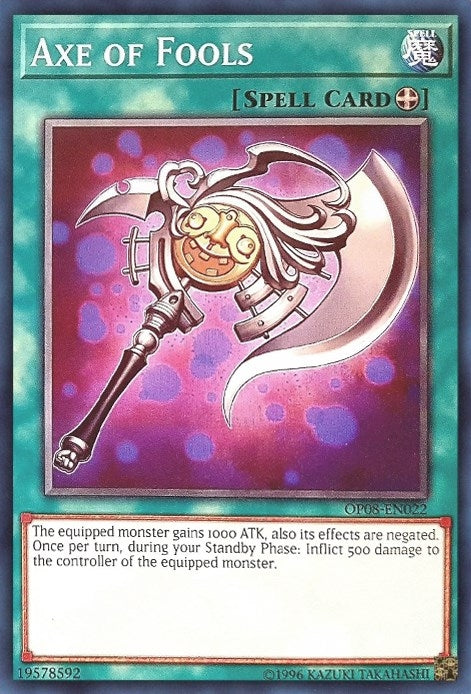 Image for Axe of Fools (OTS Tournament Pack 8) (OP08-EN022) - YuGiOh