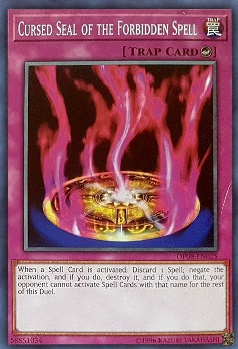 Image for Cursed Seal of the Forbidden Spell (OTS Tournament Pack 8) (OP08-EN025) - YuGiOh