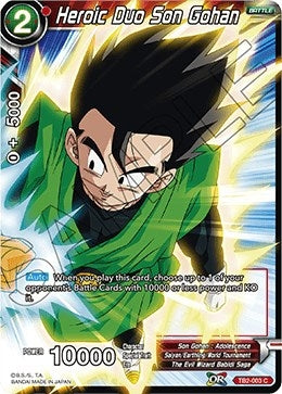 Image for Heroic Duo Son Gohan (World Martial Arts Tournament) (TB2-003) - Dragon Ball Super: Masters