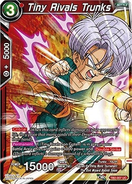 Image for Tiny Rivals Trunks (World Martial Arts Tournament) (TB2-007) - Dragon Ball Super: Masters