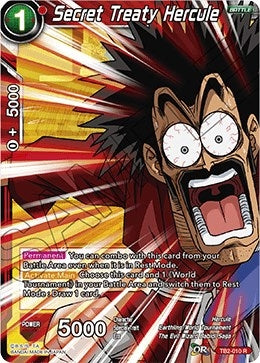 Image for Secret Treaty Hercule (World Martial Arts Tournament) (TB2-010) - Dragon Ball Super: Masters