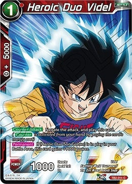 Image for Heroic Duo Videl (World Martial Arts Tournament) (TB2-011) - Dragon Ball Super: Masters