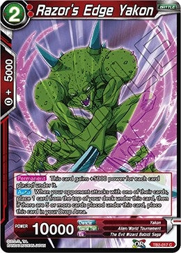 Image for Razor's Edge Yakon (World Martial Arts Tournament) (TB2-017) - Dragon Ball Super: Masters