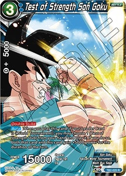 Image for Test of Strength Son Goku (World Martial Arts Tournament) (TB2-020) - Dragon Ball Super: Masters